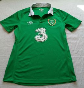 Republic Of Ireland Umbro Jersey Size Age 11/12 Years