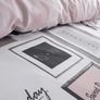Lansfield Sleep Dreams Easy Care Double Duvet Set Blush Multiple Sizes Available (free Postage) Image 3