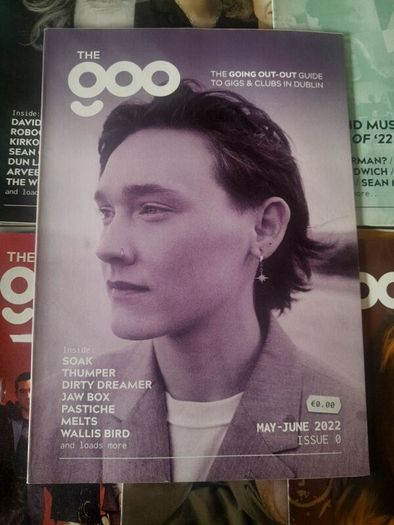 Complete 1 Year Collection of 'The Goo', Dublin Independant Music Magazine, Issues 0-11. 2022 to 2023, featuring Soak, David Keenan, The Murder Capital, Grave Goods, Kormac, Jape, Planned, Meryl Streek, Ailbhe Reddy, David Kitt and more.