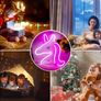 Unicorn Neon Light - 3D Novelty Acrylic Unicorn Light for Wall Decor, USB Powered LED Unicorn Signs with Switch, Unicorn Neon Signs for Bedroom, Kids Room, Party, Christmas, Girls Gift Image 6