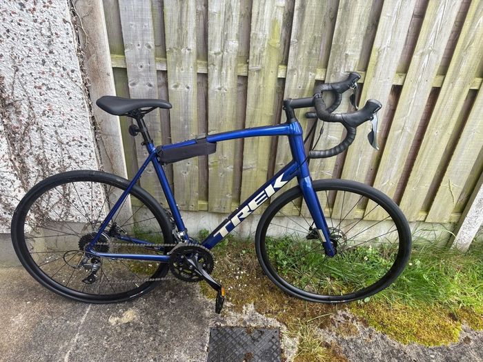 trek bike domane 2 blue colour