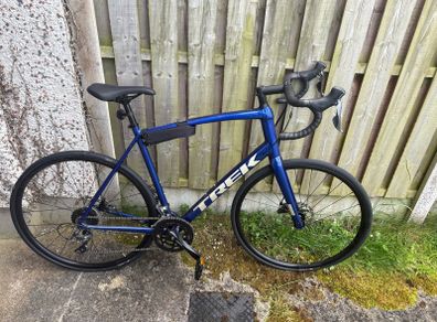 trek bike domane 2 blue colour