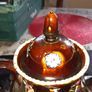 Antique Huge Measham Barge Ware Teapot circa 1890s Victorian English Treacle Glaze Image 6