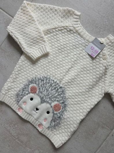 12-18m, With Tags Primark Hedgehog Jumper