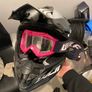 motocross helmet , gloves , goggles Image 4