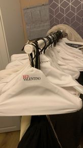 Red Valentino Cotton covered plastic hanger