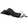 New Wired USB PC Waterproof Flexible Silicone Keyboard Soft Rubber QWERTY #1254 Image 2