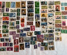 British pre decimal stamp collection