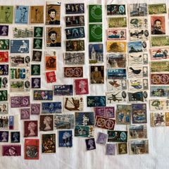 British pre decimal stamp collection