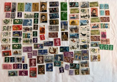 British pre decimal stamp collection