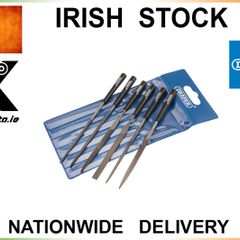 Draper 140mm Needle File Set (6 Piece)
