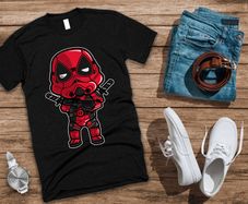 Deadtrooper t-shirt trooper dressed as deadpool t-shirt funny t-shirt