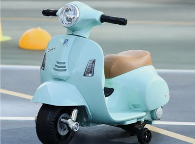 Vespa Electric kids ride on 7.2V Electric Scooter GPS Mini  -Needs new battery & charger