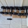 3xbrand new sets of dumbbells Image 6