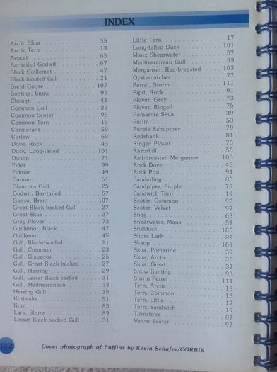Coastal & Sea Birds Handbook