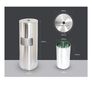 Neatfil  Stainless Steel Stand Gym Wipe  Dispenser+Reusable dry or wet Wipe Bucket Image 4