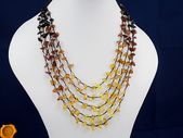 Baltic amber adult necklace handmade beaded necklace natural amber necklace amber resin necklace