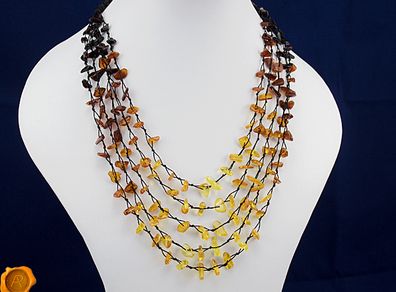 Baltic amber adult necklace handmade beaded necklace natural amber necklace amber resin necklace