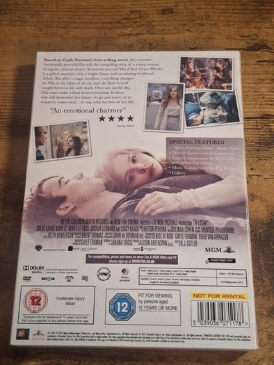 "If I Stay" (2014) DVD - free standard postage