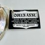 Vintage Queen Anne Silver Plated Coffee Pot Coffee Server Blue Glass Insert Image 5