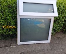 Double glazed pvc window