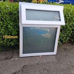 Double glazed pvc window