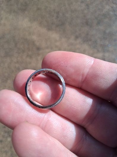9k Gold 1970'S Full Eternity Ring(3 grams)