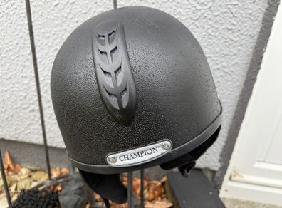 Champion skull horse riding hat