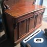 Neat sized Victorian side board Image 6