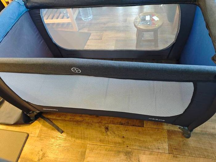 miniuno sleepeasy travel cot with proper mattress