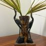 Vintage Pair of Horn Cranes Image 4