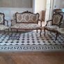 Antique French Louis XVI style sofa set Image 2