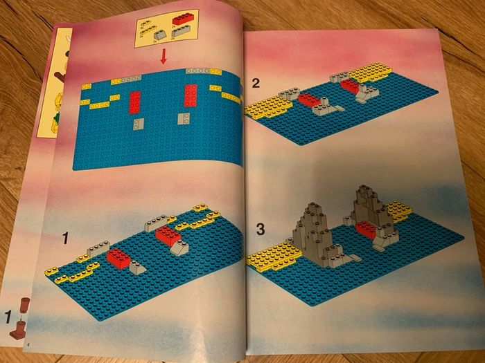 LEGO Pirates 6264 Forbidden Cove Instruction Manual Only Vintage Islanders 90s