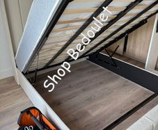 New Bed Frame Double Size Bed King Size Bed -Gaslift Bed-Ottoman Beds- 4ft Beds 4ft6 Bed 5ft Bed 6ft Bed Double Bed Small Double Bed King Bed Superking Bed Single Bed -Bed with Mattress Bed Frame