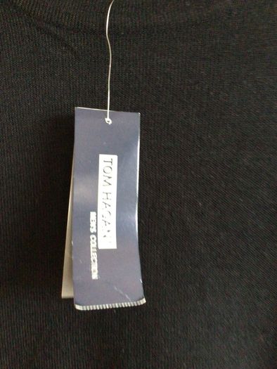 BNWTS Mens Black partially Ribbed Jumper size XL includes postage