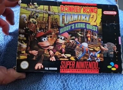 Donkey Kong Country 2 Super Nintendo Snes Arcade Games Games Original