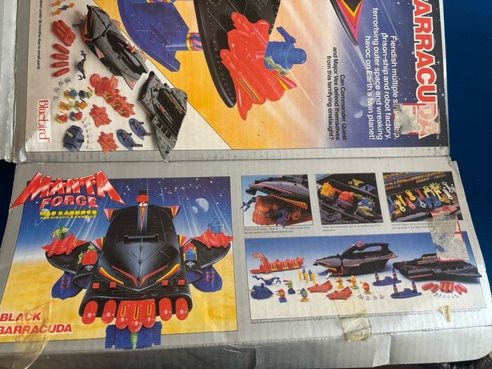 Boxed Manta Force Collection