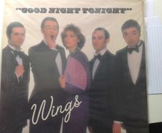 Vinyl record. 12in single. Wings - Good Night Tonight
