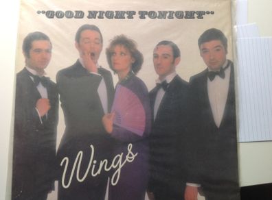 Vinyl record. 12in single. Wings - Good Night Tonight