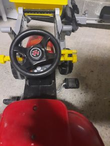 Rolly Toys Pedal Tractor with Loader & Trailer Combo