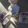 Aynsley Small Asian Inspired Bird Vase (Pembroke Design) and Pair of(Pembroke Design) napkin rings Image 8