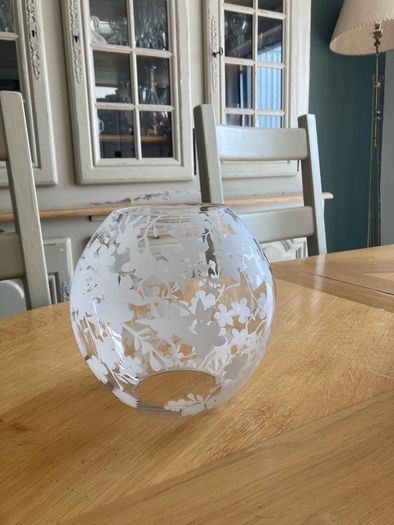 Glass lamp shade