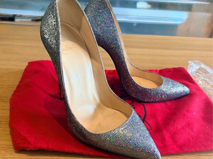 Louboutin So Kate Sparkle 120mm