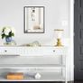 Wall Mirror Black with Aluminum Alloy Framed Rectangle Modern Metal Hanging Mirrors for Bathroom Bedroom Living Room Entryway Home Decor Image 6