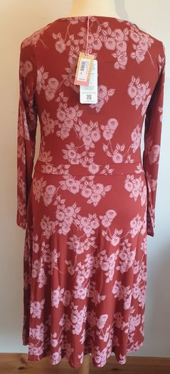 White Stuff Red Mlt Elaina Ecovero Dress UK12 New With Tags RRP 74.95 Floral