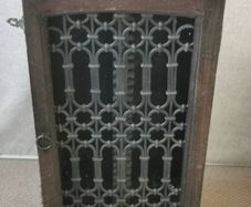 Distressed wooden cabinet