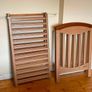 Solid Wooden Baby Cot | Adjustable Height Base Image 3