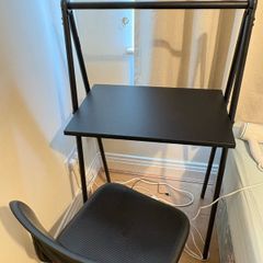 ikea folding desk and chair
