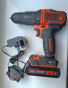 Black+Decker 18V Hammer Drill BCD700S1K - Unused & Brand New