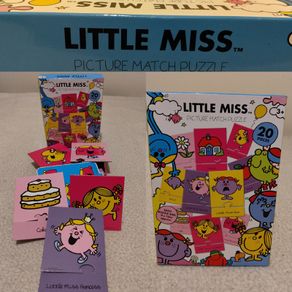 Little Miss Picture Match Puzzle Game